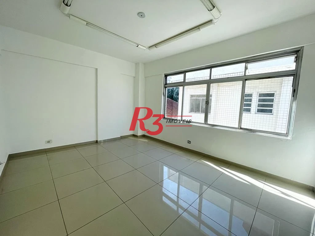 Sala para alugar, 44 m² por R$ 3.300,00/mês - Boqueirão - Santos/SP