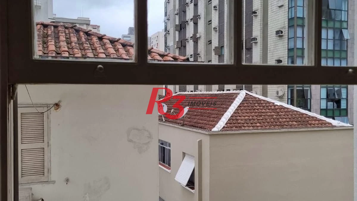 Apartamento com 1 dormitório para alugar, 60 m² por R$ 3.700,00/mês - Pompéia - Santos/SP