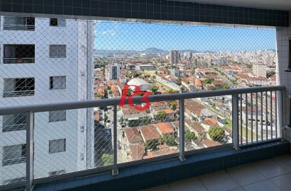 Apartamento com 1 dormitório à venda, 55 m² por R$ 530.000,00 - Macuco - Santos/SP