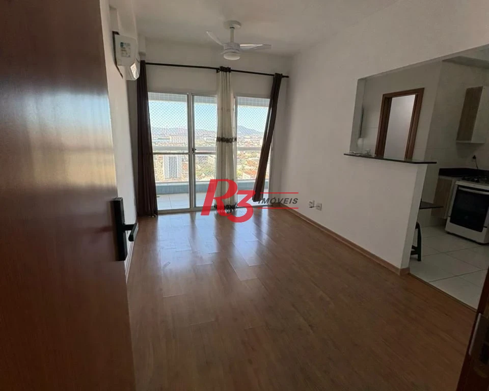 Apartamento com 1 dormitório à venda, 55 m² por R$ 530.000,00 - Macuco - Santos/SP