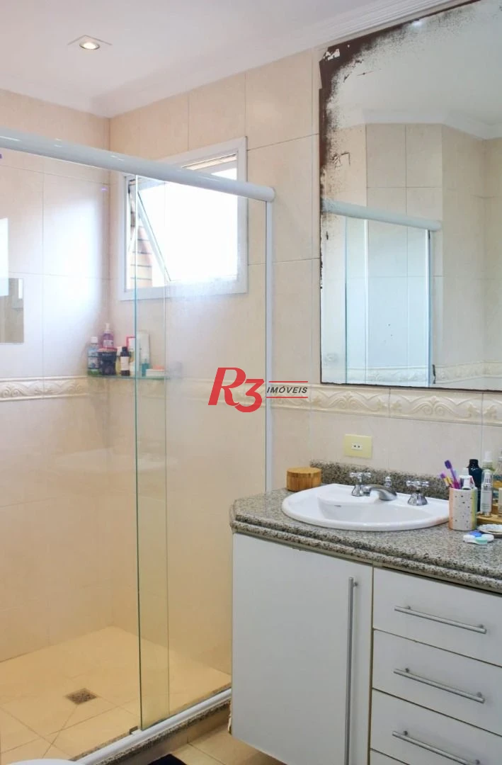 Apartamento com 4 suítes à venda, 200 m² por R$ 3.000.000,00 - Gonzaga - Santos/SP