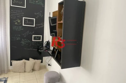Kitnet com 1 dormitório à venda, 30 m² por R$ 260.000,00 - Itararé - São Vicente/SP