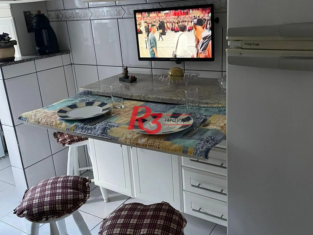 Kitnet com 1 dormitório à venda, 30 m² por R$ 260.000,00 - Itararé - São Vicente/SP