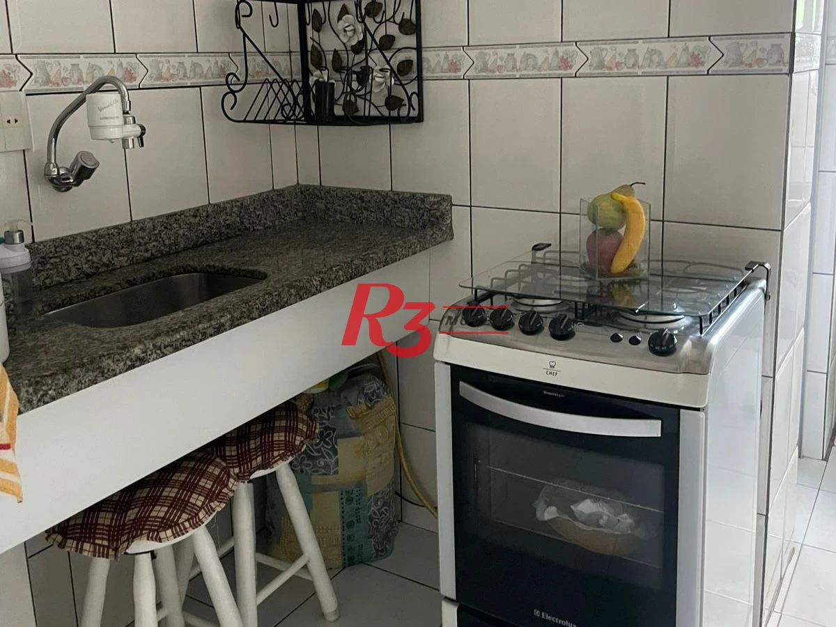 Kitnet com 1 dormitório à venda, 30 m² por R$ 260.000,00 - Itararé - São Vicente/SP