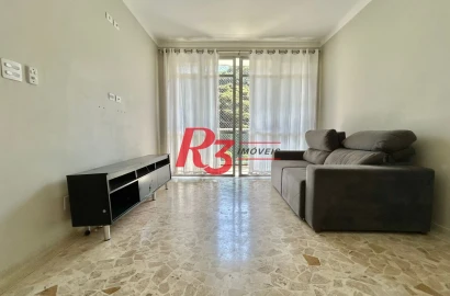 Apartamento, 89 m² - venda por R$ 670.000,00 ou aluguel por R$ 5.240,00/mês - Barra Funda - Guarujá/SP