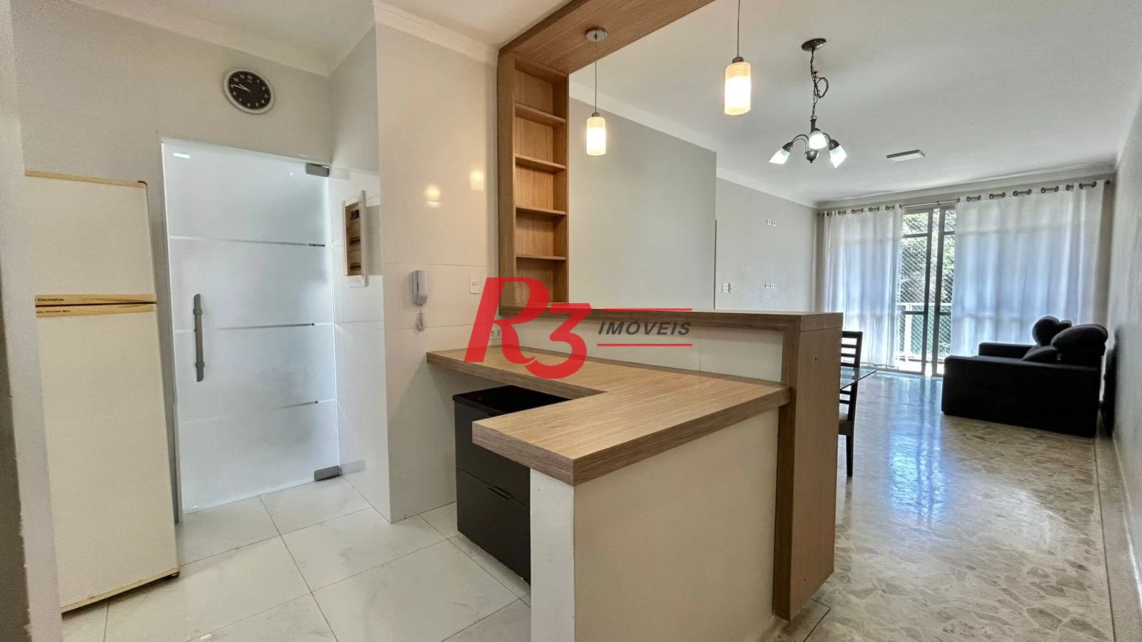 Apartamento, 89 m² - venda por R$ 670.000,00 ou aluguel por R$ 5.240,00/mês - Barra Funda - Guarujá/SP