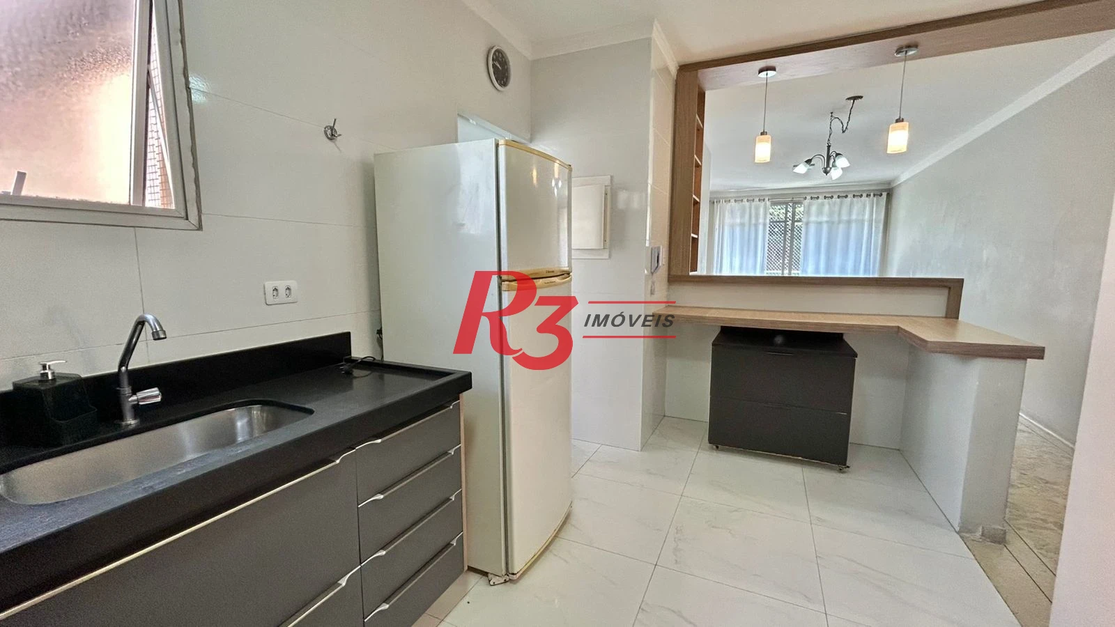 Apartamento, 89 m² - venda por R$ 670.000,00 ou aluguel por R$ 5.240,00/mês - Barra Funda - Guarujá/SP