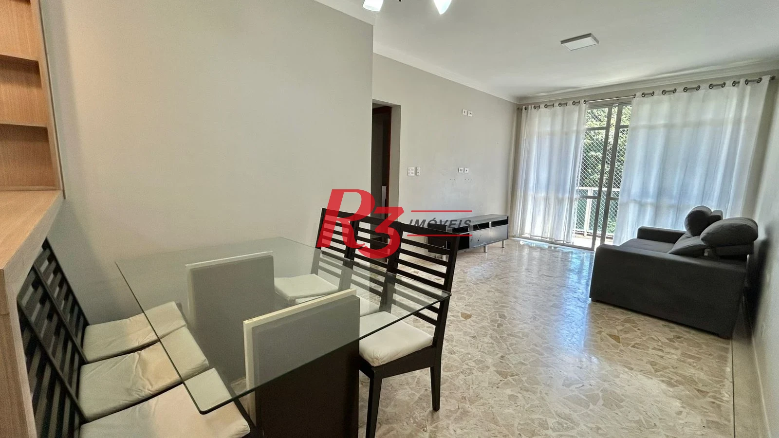 Apartamento, 89 m² - venda por R$ 670.000,00 ou aluguel por R$ 5.240,00/mês - Barra Funda - Guarujá/SP