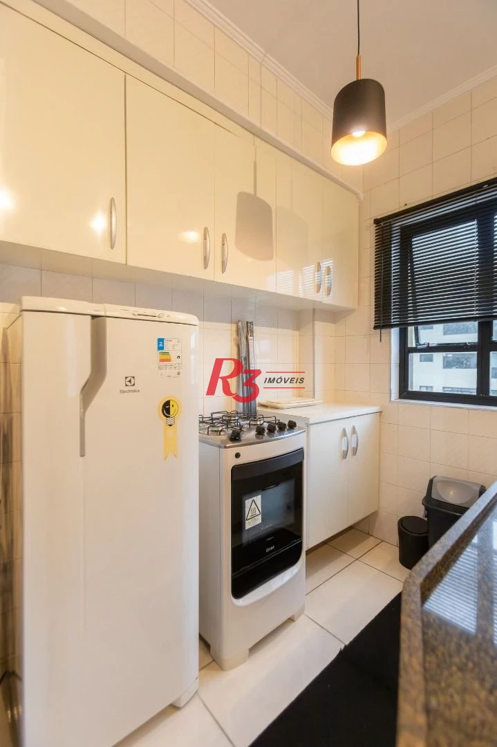 Apartamento com 1 dormitório para alugar, 70 m² por R$ 6.000,00/mês - Ponta da Praia - Santos/SP