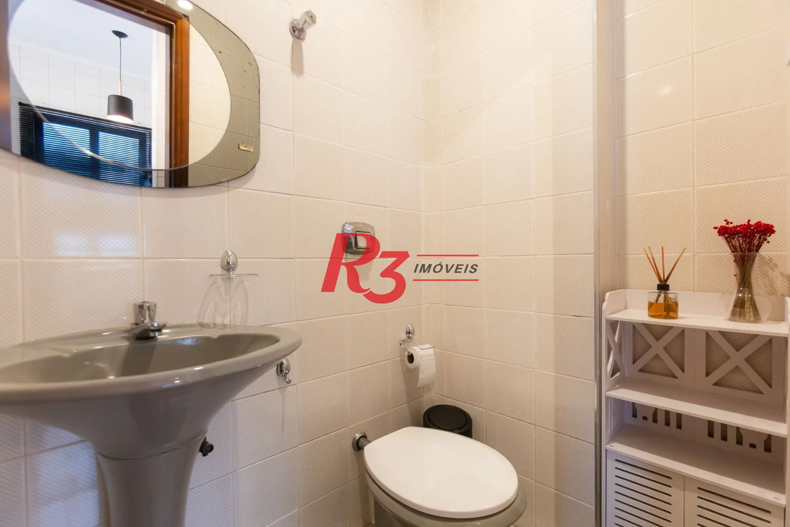 Apartamento com 1 dormitório para alugar, 70 m² por R$ 6.000,00/mês - Ponta da Praia - Santos/SP