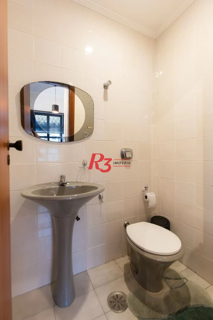 Apartamento com 1 dormitório para alugar, 70 m² por R$ 6.000,00/mês - Ponta da Praia - Santos/SP