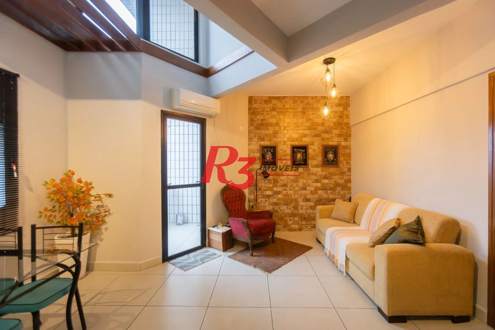 Apartamento com 1 dormitório para alugar, 70 m² por R$ 6.000,00/mês - Ponta da Praia - Santos/SP