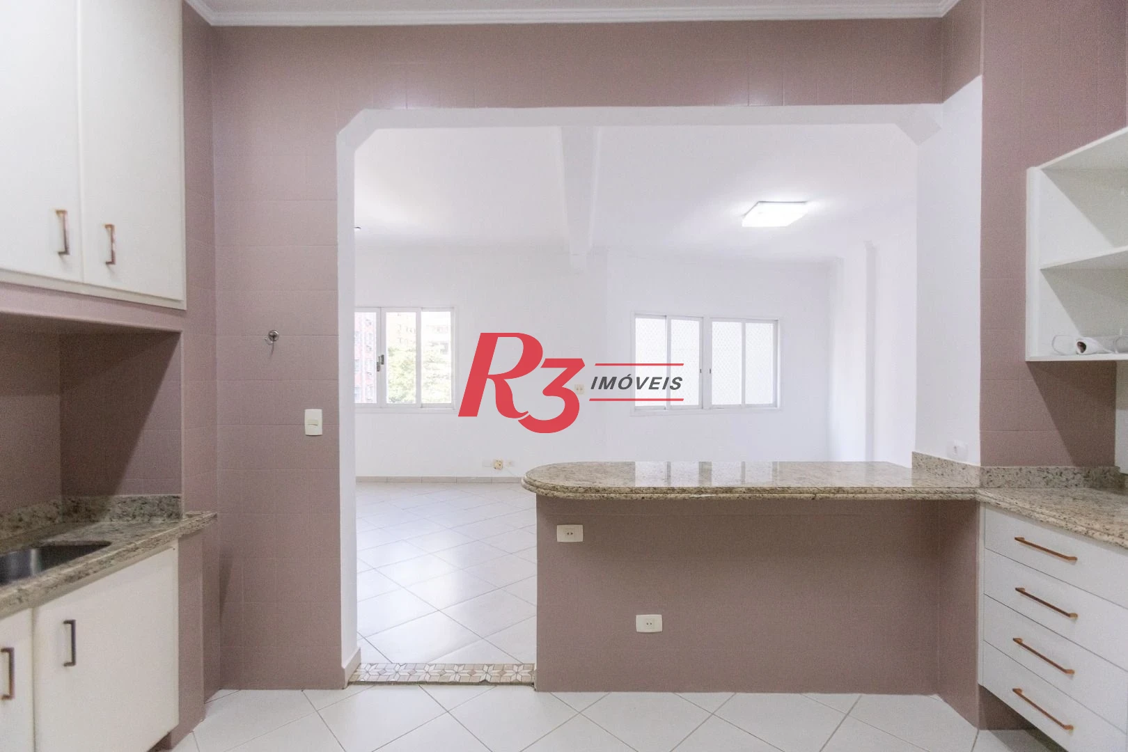Apartamento com 3 dormitórios à venda, 165 m² por R$ 850.000,00 - Aparecida - Santos/SP