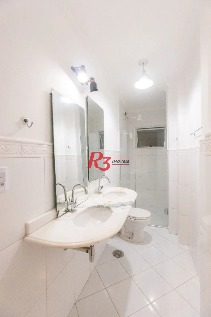 Apartamento com 3 dormitórios à venda, 165 m² por R$ 850.000,00 - Aparecida - Santos/SP