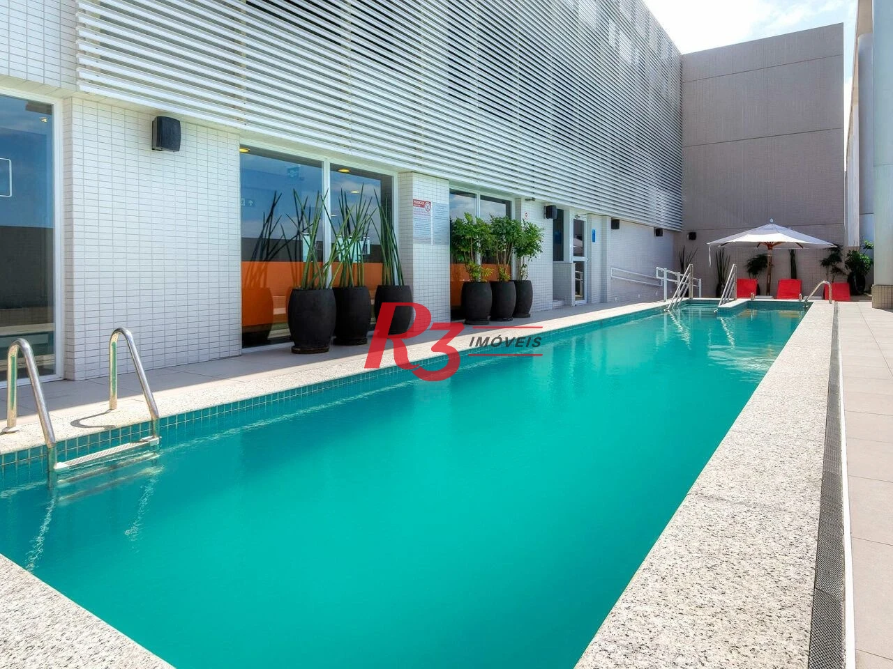 Flat com 1 dormitório à venda, 26 m² por R$ 310.000,00 - Gonzaga - Santos/SP