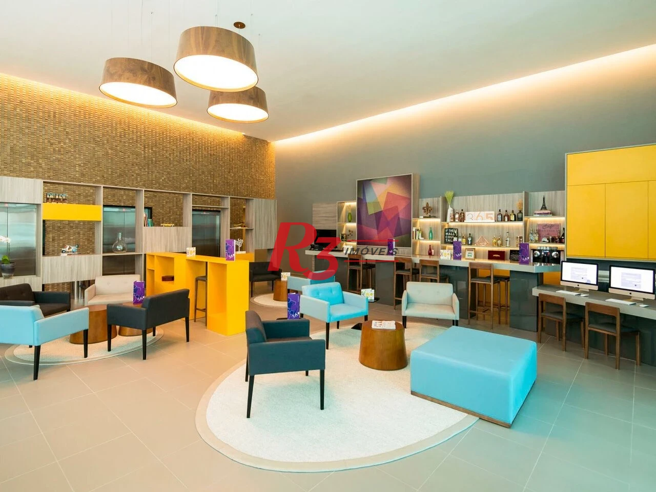 Flat com 1 dormitório à venda, 26 m² por R$ 310.000,00 - Gonzaga - Santos/SP