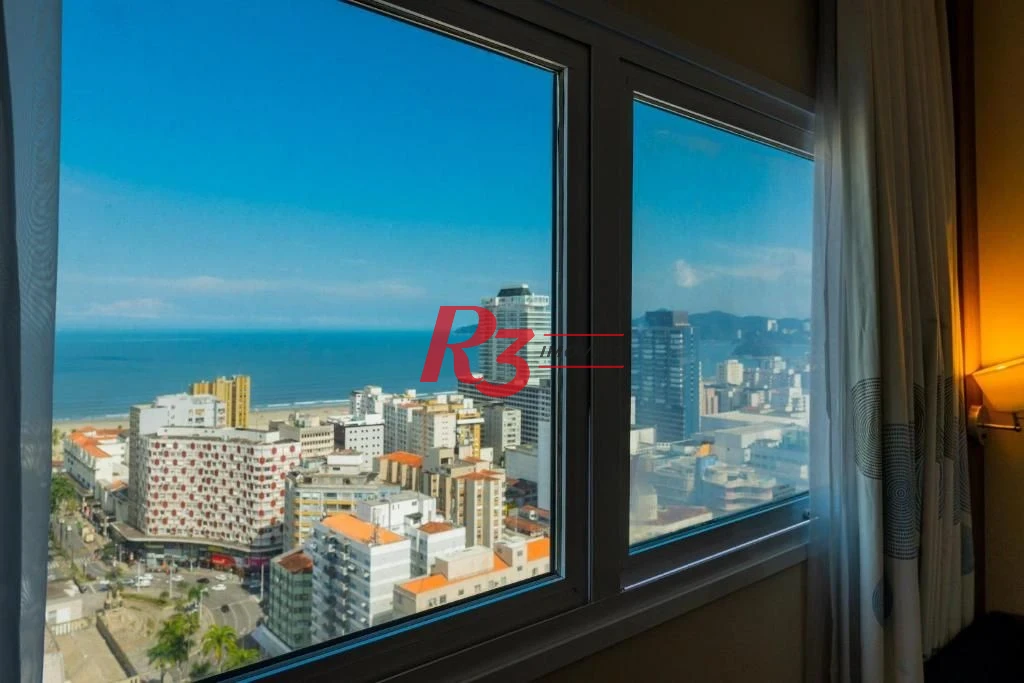 Flat com 1 dormitório à venda, 26 m² por R$ 310.000,00 - Gonzaga - Santos/SP