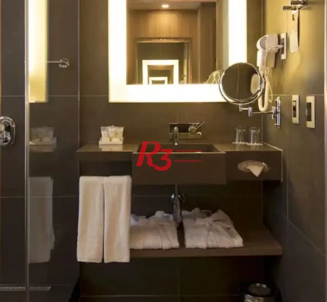 Flat com 1 dormitório à venda, 26 m² por R$ 310.000,00 - Gonzaga - Santos/SP