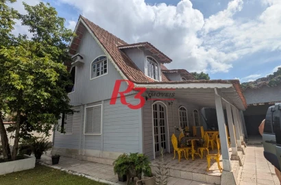 Sobrado à venda, 184 m² por R$ 890.000,00 - Morro de Nova Cintra - Santos/SP