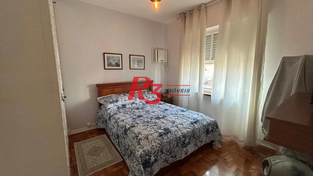 Apartamento com 2 dormitórios à venda, 86 m² por R$ 460.000,00 - Embaré - Santos/SP