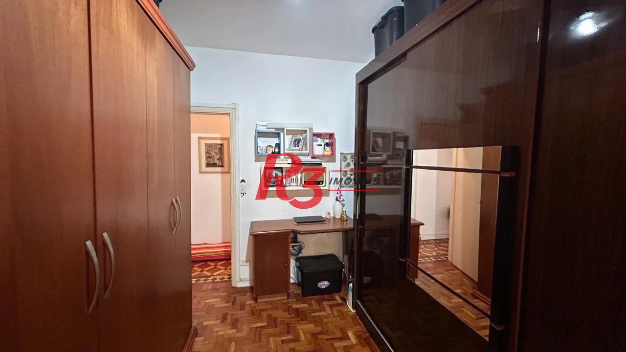 Apartamento com 2 dormitórios à venda, 86 m² por R$ 460.000,00 - Embaré - Santos/SP