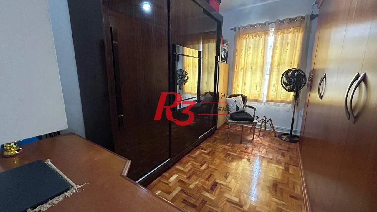 Apartamento com 2 dormitórios à venda, 86 m² por R$ 460.000,00 - Embaré - Santos/SP