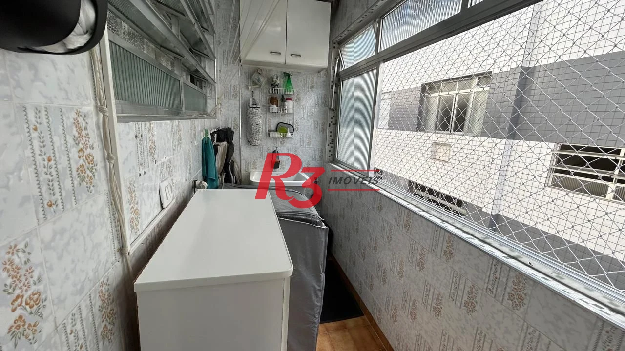 Apartamento com 2 dormitórios à venda, 86 m² por R$ 460.000,00 - Embaré - Santos/SP