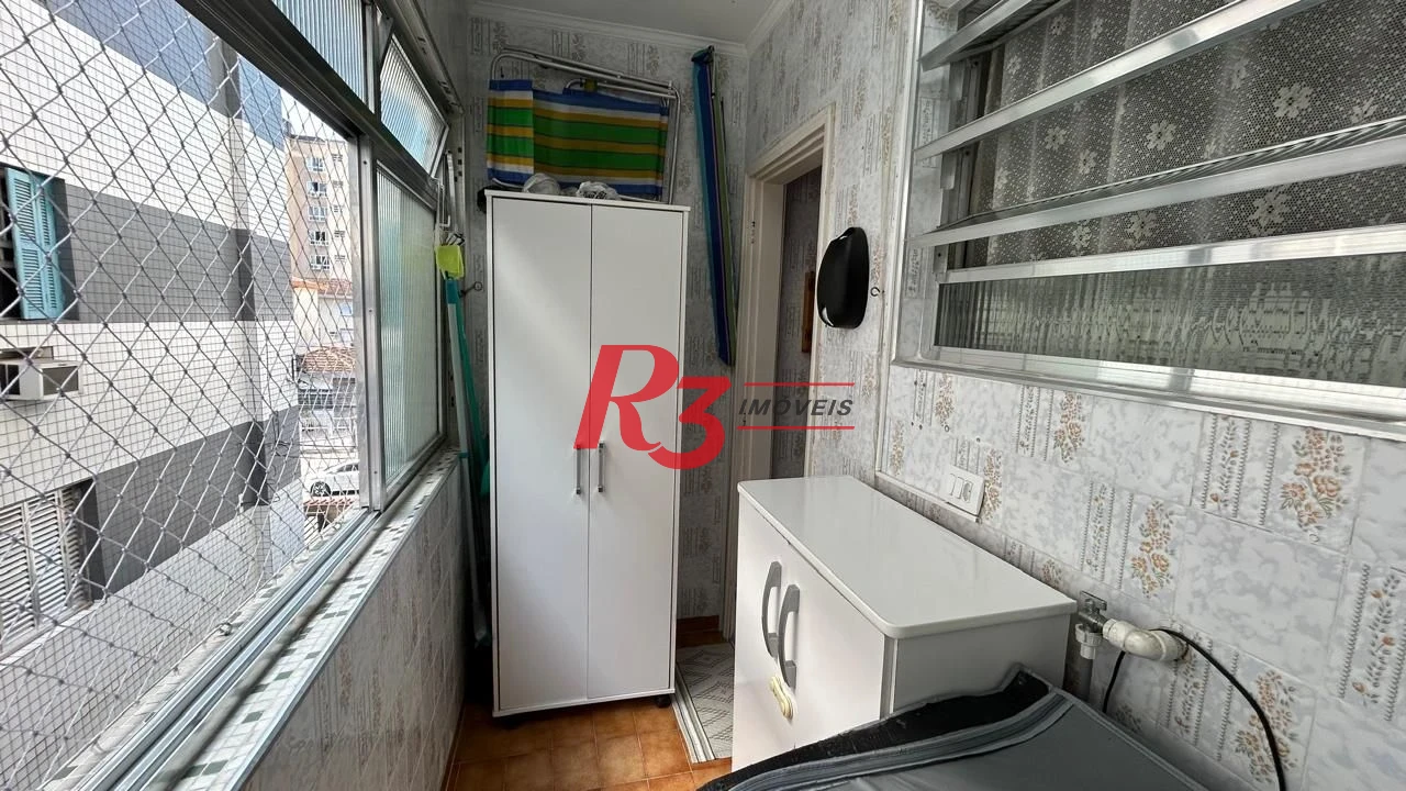 Apartamento com 2 dormitórios à venda, 86 m² por R$ 460.000,00 - Embaré - Santos/SP