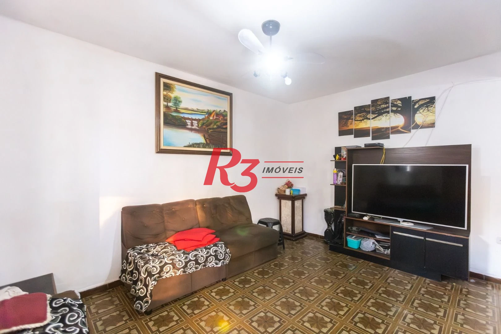 Sobrado com 4 dormitórios à venda, 93 m² por R$ 650.000,00 - Estuário - Santos/SP