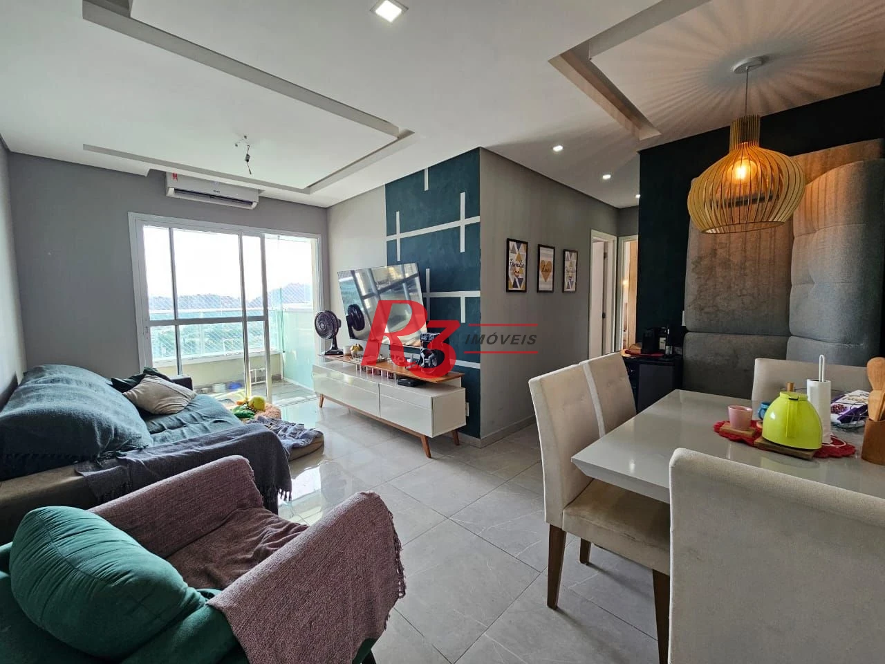 Apartamento com 2 dormitórios à venda, 63 m² por R$ 800.000,00 - Campo Grande - Santos/SP