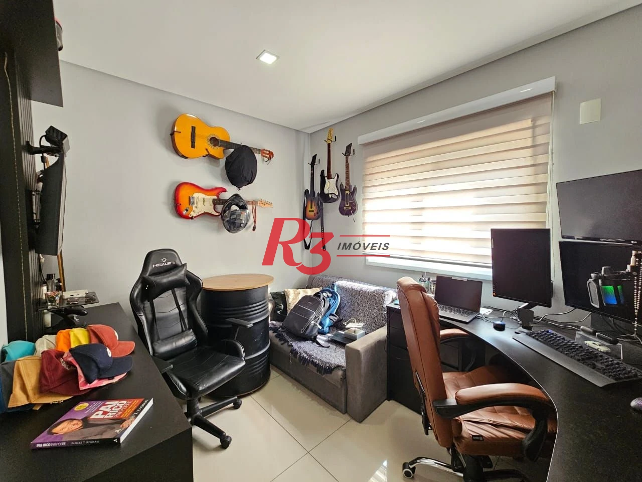 Apartamento com 2 dormitórios à venda, 63 m² por R$ 800.000,00 - Campo Grande - Santos/SP