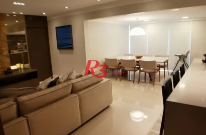 Apartamento com 3 dormitórios à venda, 125 m² por R$ 1.990.000,00 - Ponta da Praia - Santos/SP