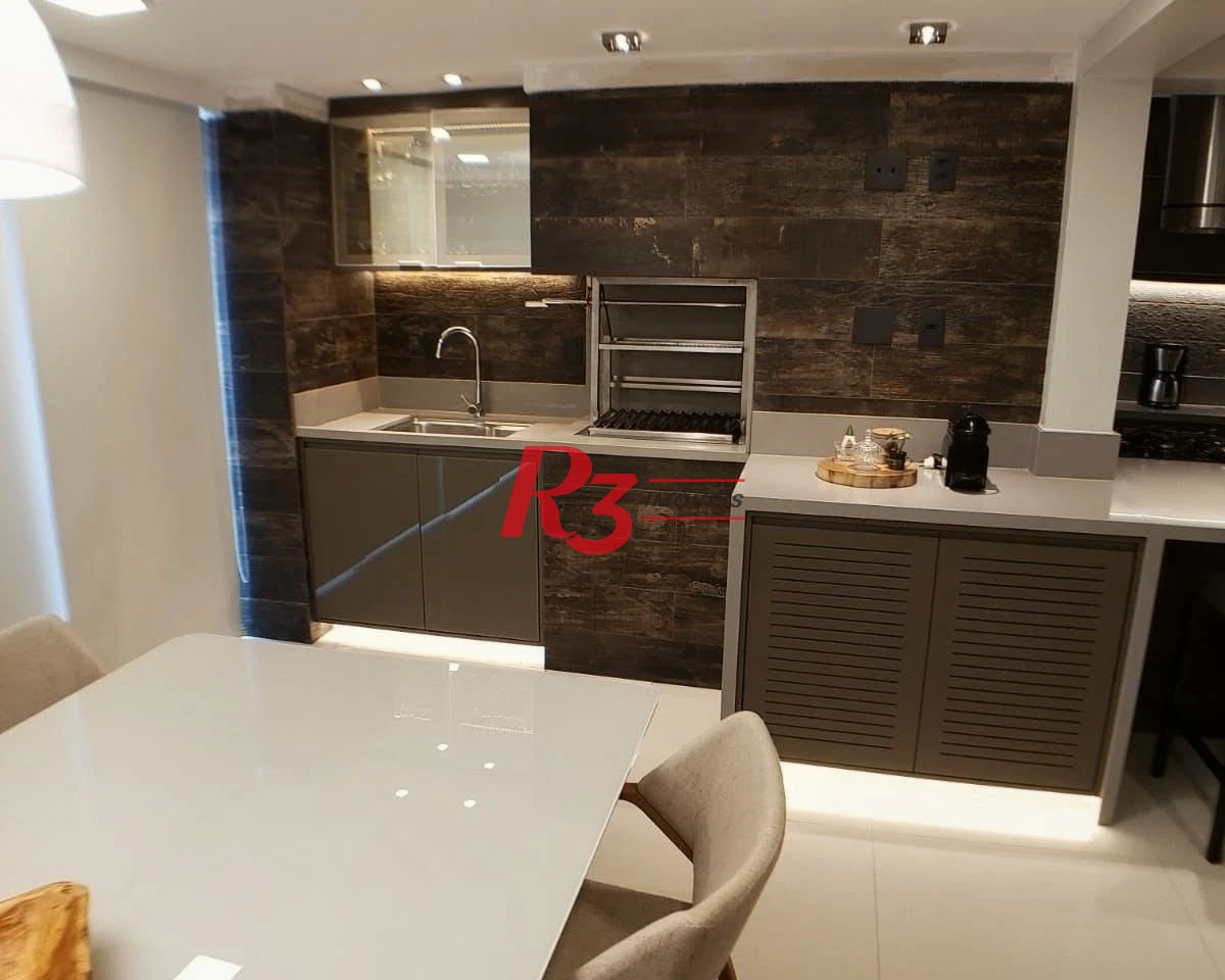 Apartamento com 3 dormitórios à venda, 125 m² por R$ 1.990.000,00 - Ponta da Praia - Santos/SP