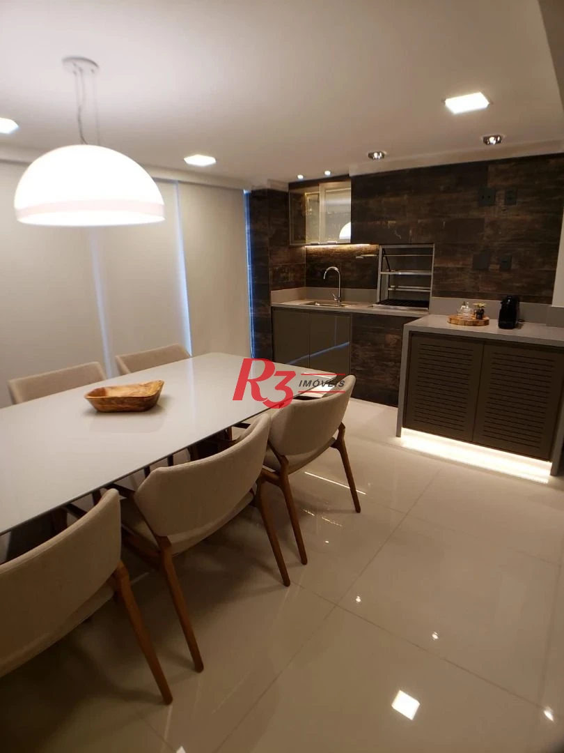 Apartamento com 3 dormitórios à venda, 125 m² por R$ 1.990.000,00 - Ponta da Praia - Santos/SP