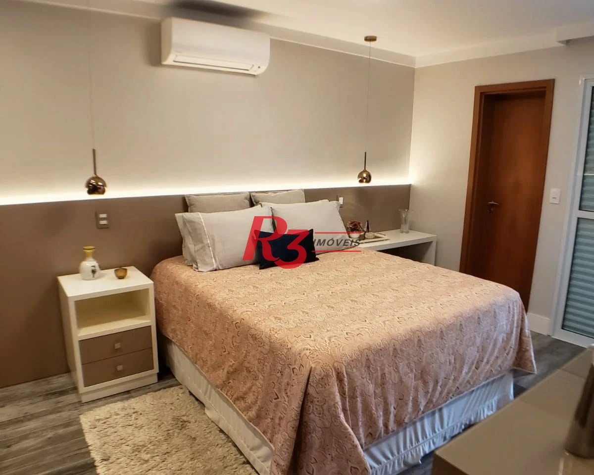 Apartamento com 3 dormitórios à venda, 125 m² por R$ 1.990.000,00 - Ponta da Praia - Santos/SP