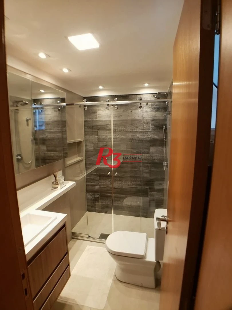 Apartamento com 3 dormitórios à venda, 125 m² por R$ 1.990.000,00 - Ponta da Praia - Santos/SP