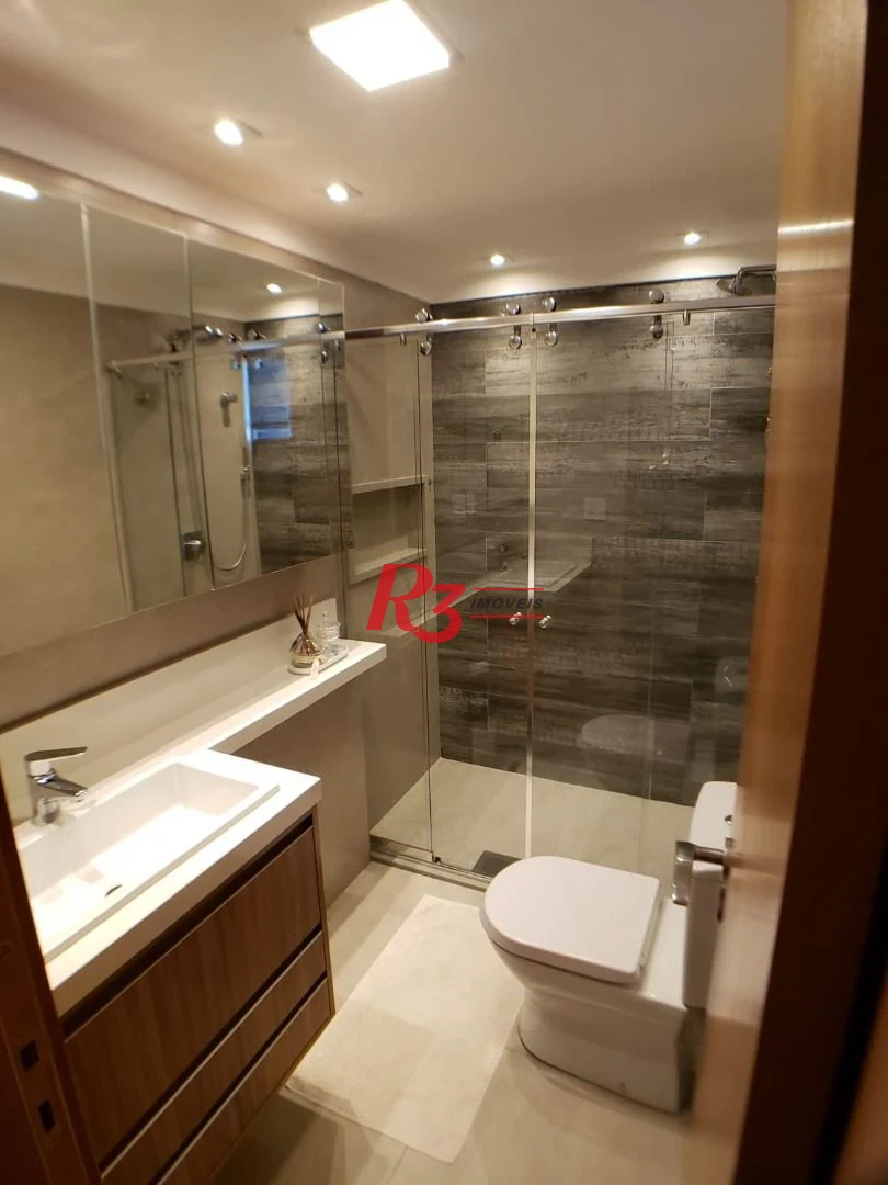 Apartamento com 3 dormitórios à venda, 125 m² por R$ 1.990.000,00 - Ponta da Praia - Santos/SP