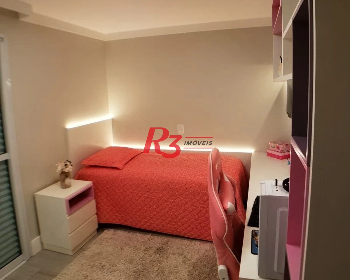 Apartamento com 3 dormitórios à venda, 125 m² por R$ 1.990.000,00 - Ponta da Praia - Santos/SP