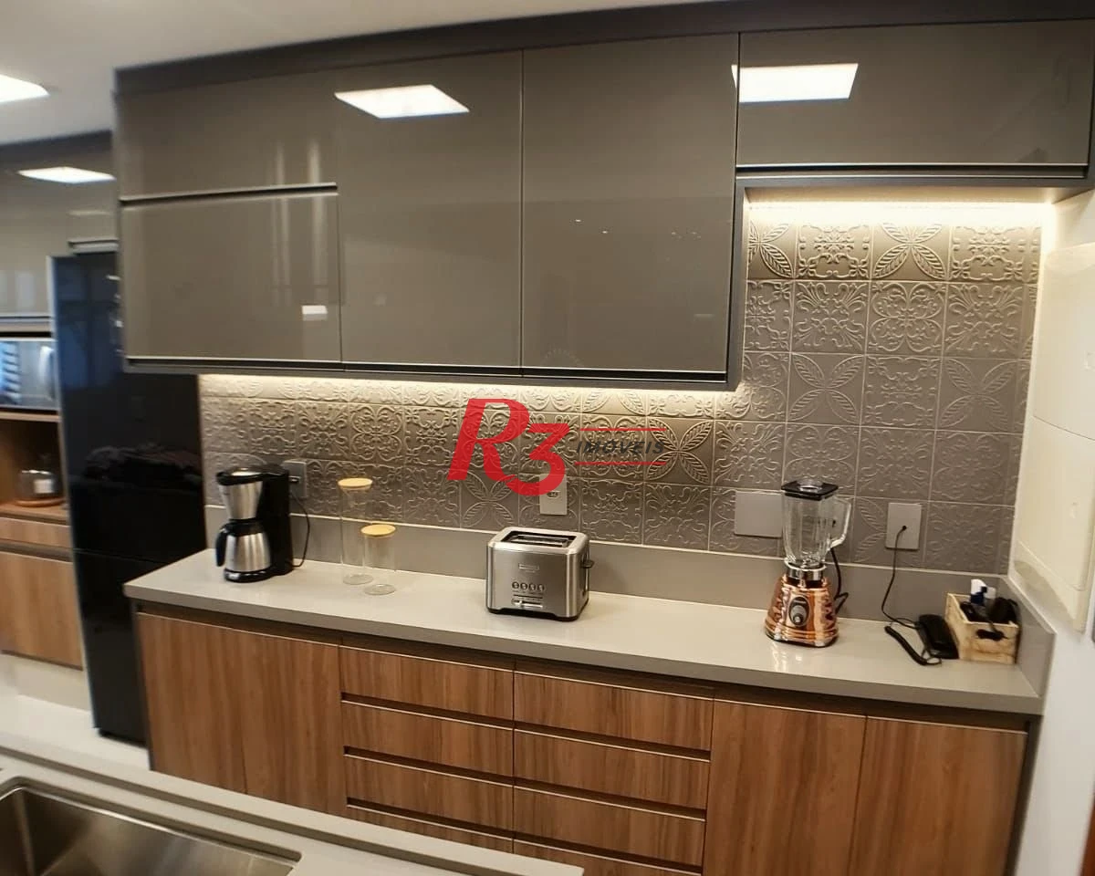 Apartamento com 3 dormitórios à venda, 125 m² por R$ 1.990.000,00 - Ponta da Praia - Santos/SP