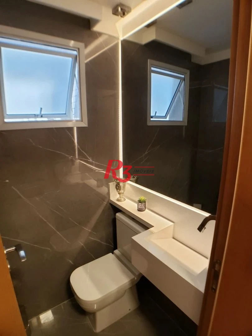 Apartamento com 3 dormitórios à venda, 125 m² por R$ 1.990.000,00 - Ponta da Praia - Santos/SP