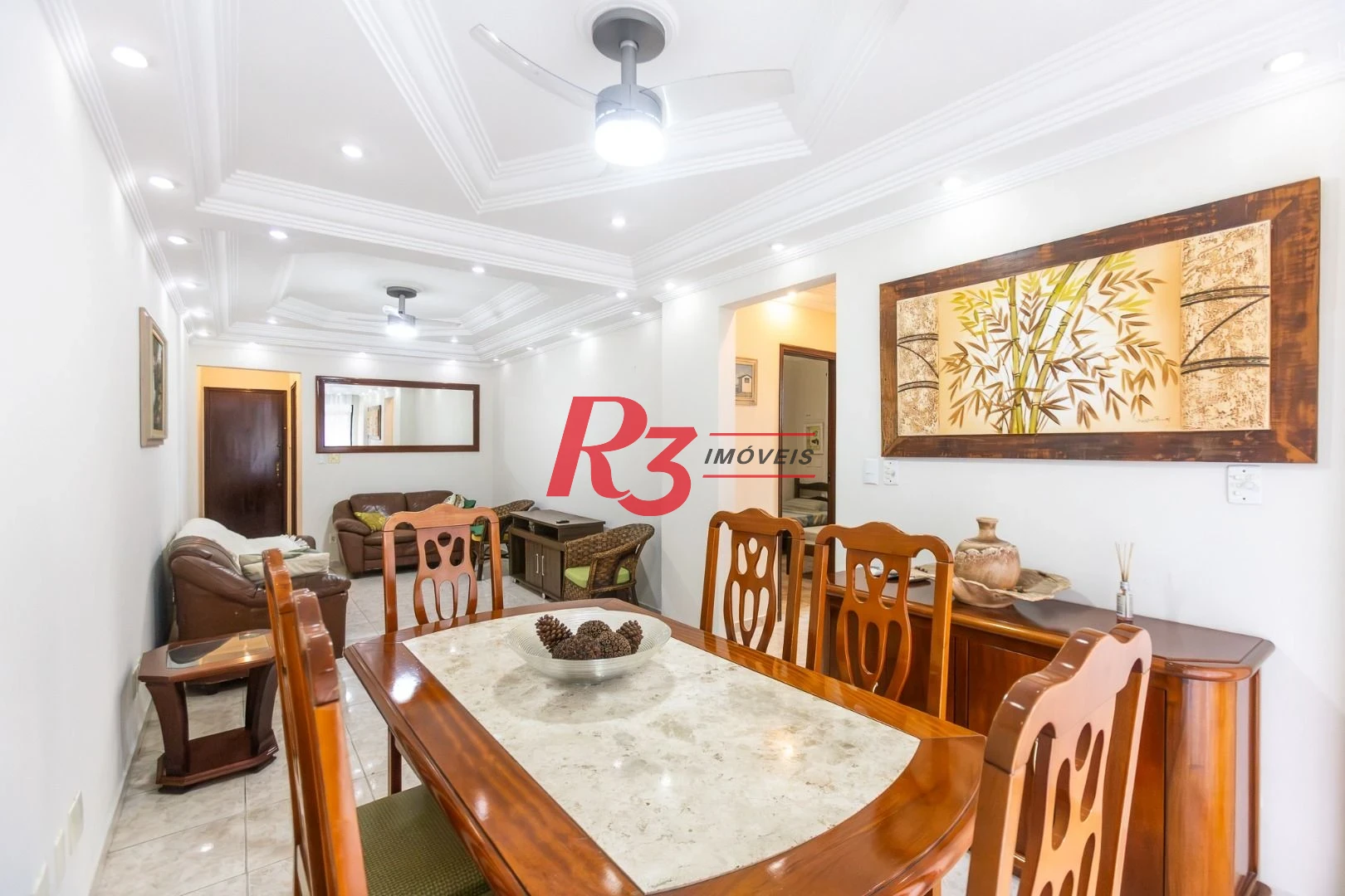 Apartamento com 2 dormitórios para alugar, 90 m² por R$ 4.500,00/mês - Campo Grande - Santos/SP