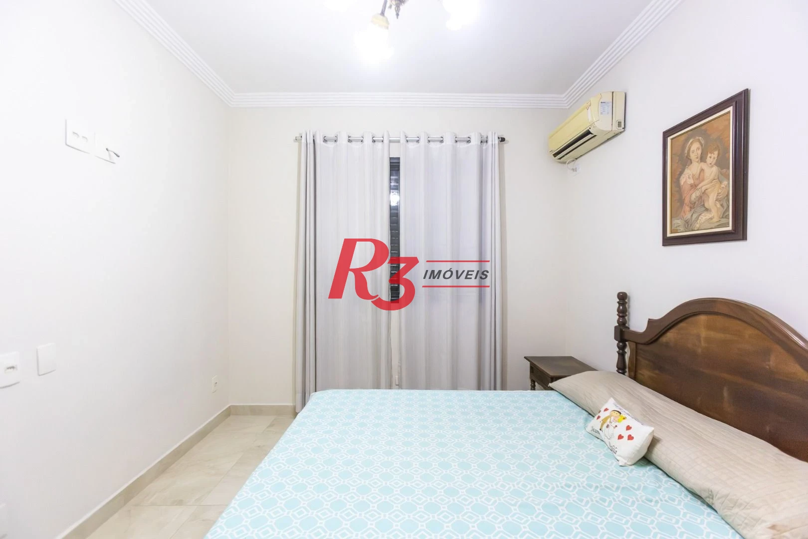 Apartamento com 2 dormitórios para alugar, 90 m² por R$ 4.500,00/mês - Campo Grande - Santos/SP