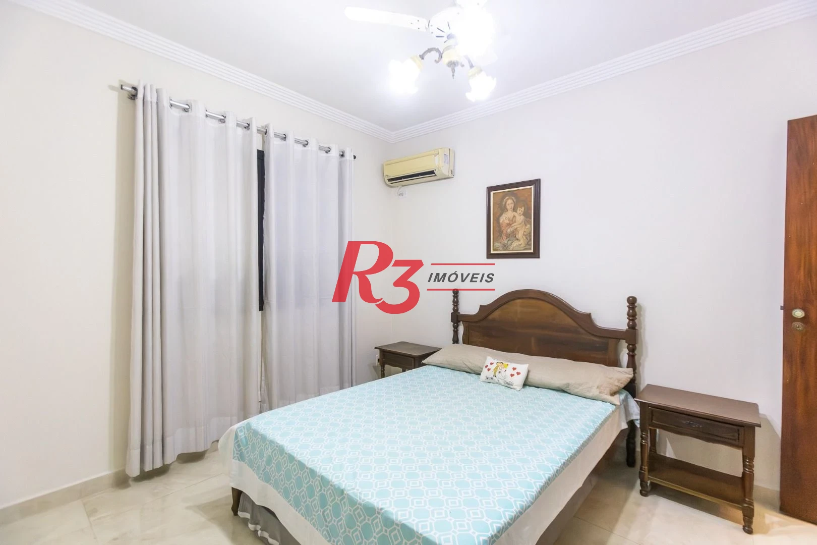 Apartamento com 2 dormitórios para alugar, 90 m² por R$ 4.500,00/mês - Campo Grande - Santos/SP