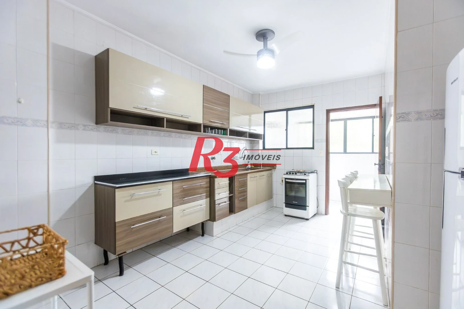Apartamento com 2 dormitórios para alugar, 90 m² por R$ 4.500,00/mês - Campo Grande - Santos/SP