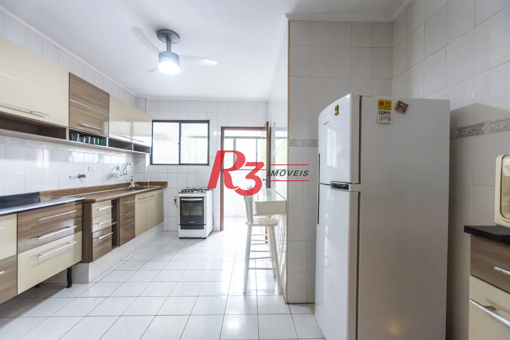Apartamento com 2 dormitórios para alugar, 90 m² por R$ 4.500,00/mês - Campo Grande - Santos/SP