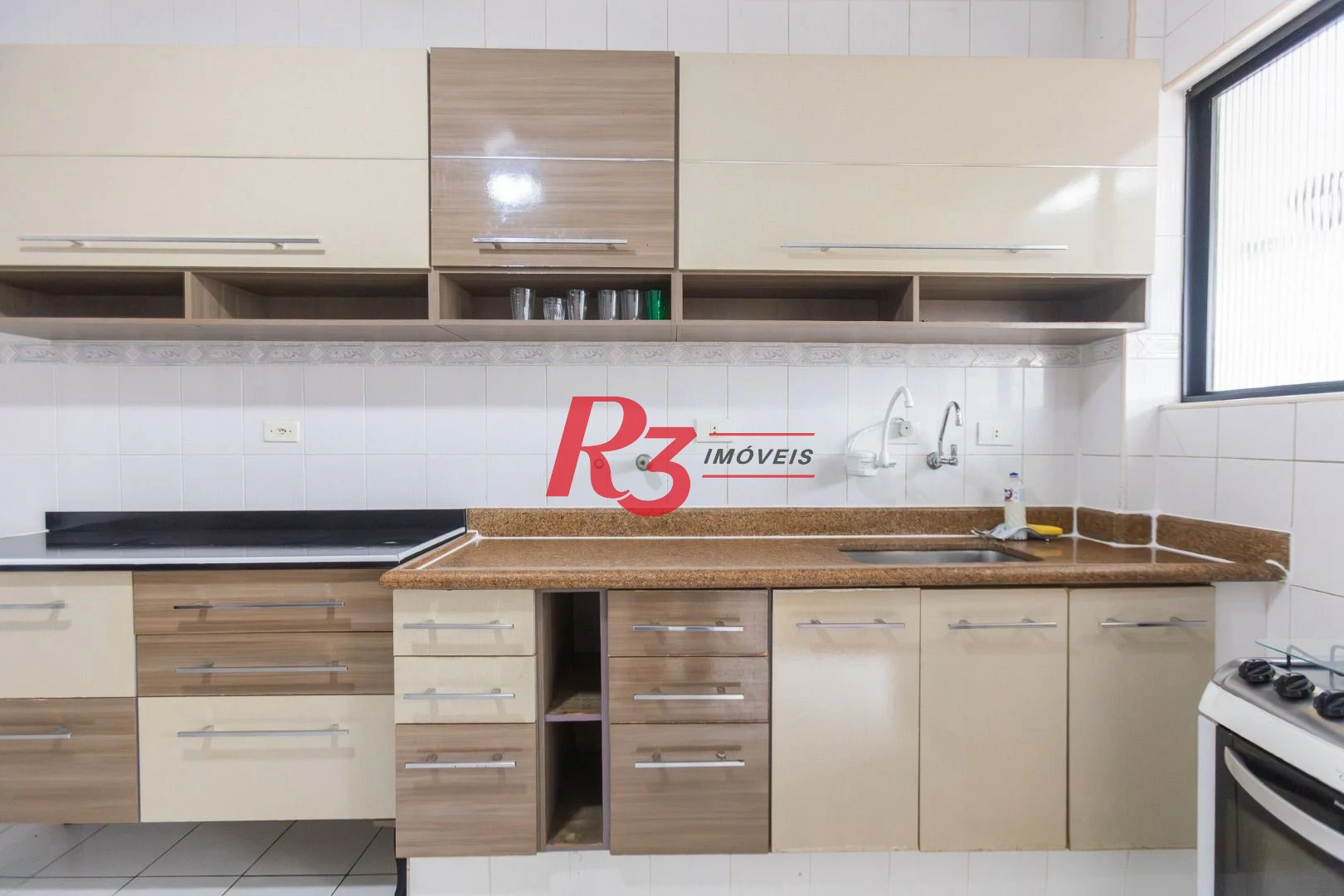 Apartamento com 2 dormitórios para alugar, 90 m² por R$ 4.500,00/mês - Campo Grande - Santos/SP