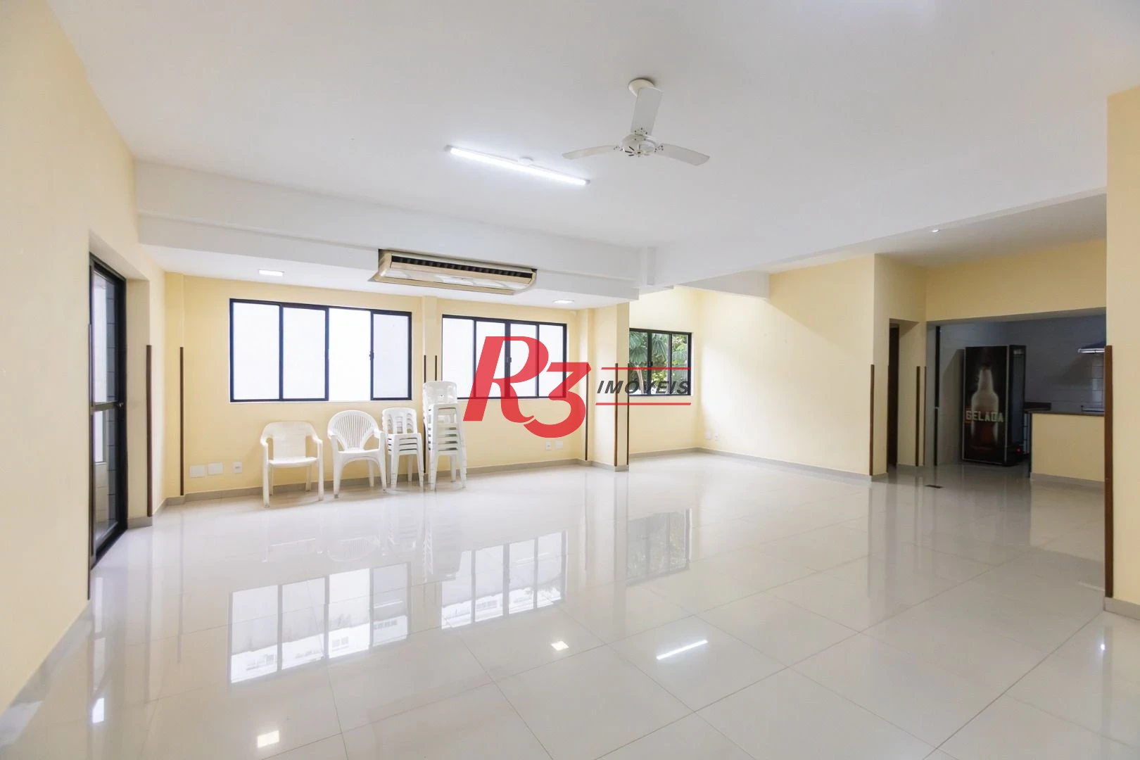 Apartamento com 2 dormitórios para alugar, 90 m² por R$ 4.500,00/mês - Campo Grande - Santos/SP