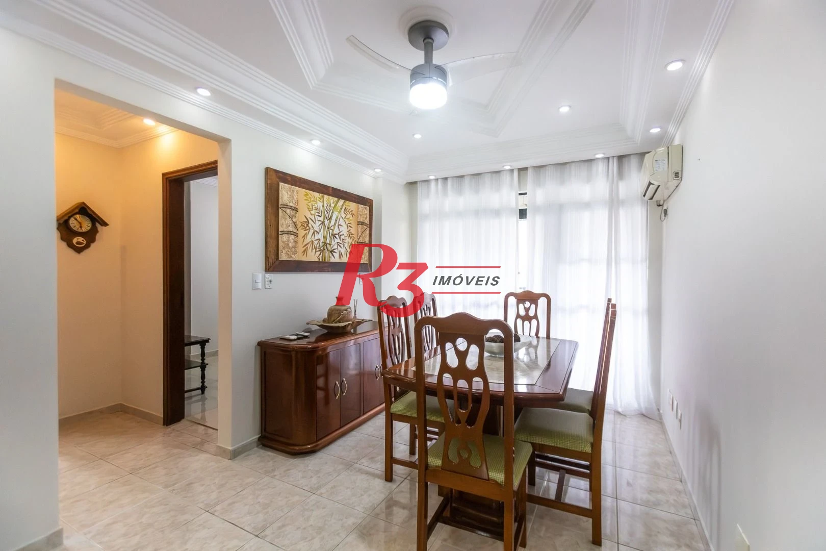 Apartamento com 2 dormitórios para alugar, 90 m² por R$ 4.500,00/mês - Campo Grande - Santos/SP