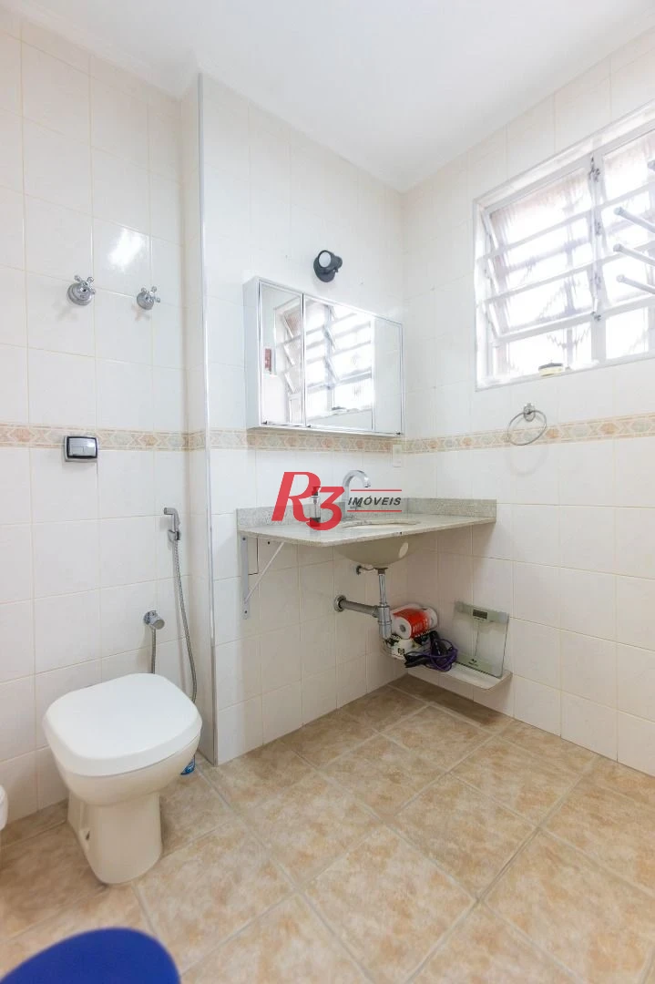 Apartamento com 2 dormitórios à venda, 84 m² por R$ 850.000,00 - Embaré - Santos/SP