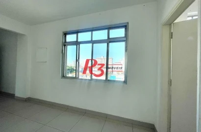 Sala para alugar, 48 m² por R$ 3.000,00/mês - Boqueirão - Santos/SP